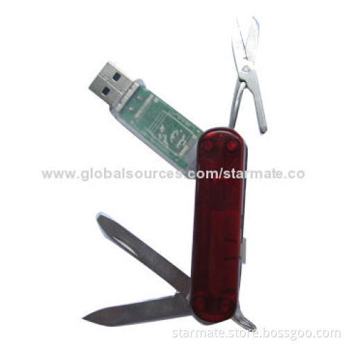 Swiss Army Style USB Flash Drive